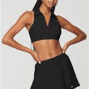 ALO Yoga Black Crop Top